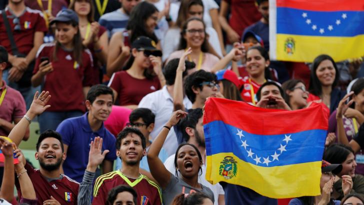 Venezuelan football fans